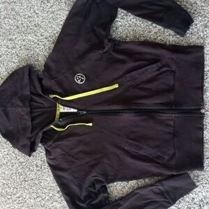Zumba Fitness Hoodie - Black with Yellow Accents